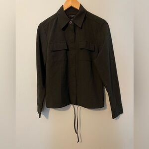 Guess Jacket Grey Zip Up Medium